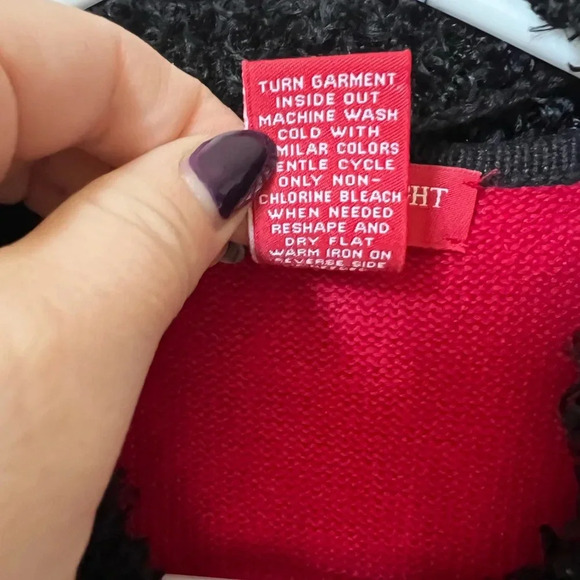 Merry & Bright Petites Christmas Sweater Vest - Picture 3 of 7